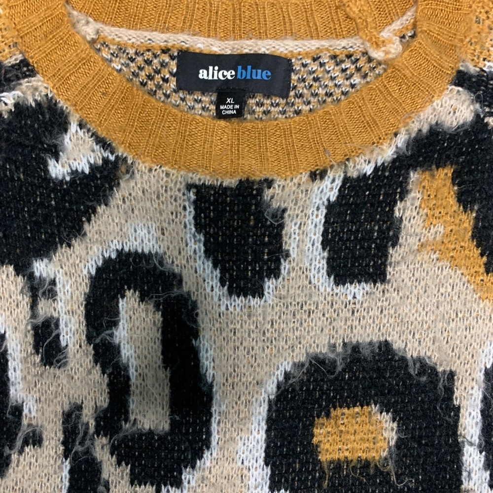 Leopard sweater - Picture 3 of 4